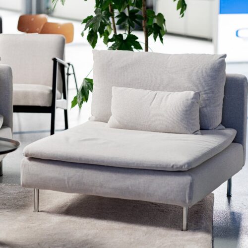 Sofa "Anni", Einsitzer, hellbeige