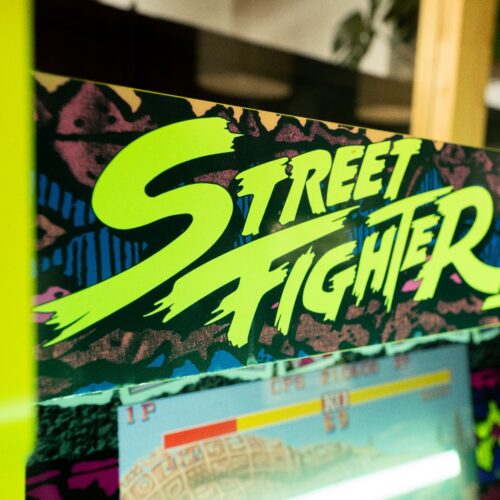<span class="product-title-prefix">NEU IM VERLEIH</span>Arcade Spielautomat - Street Fighter